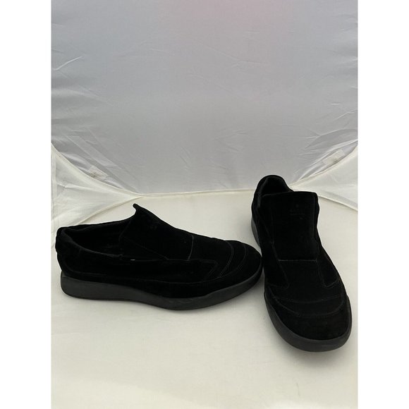 Gucci Scarpa Black Casual Velvet Comfort Shoe slip on sneakers men Size 9.5 - Picture 15 of 16